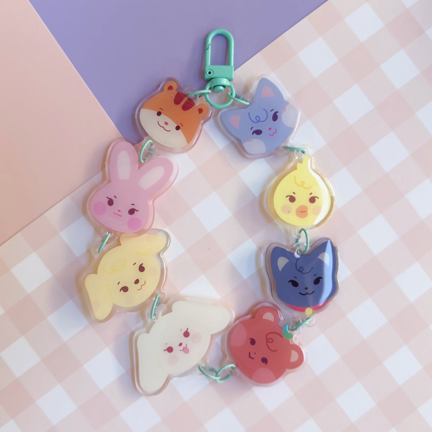 ANITEEZ Linking Charm Keychain