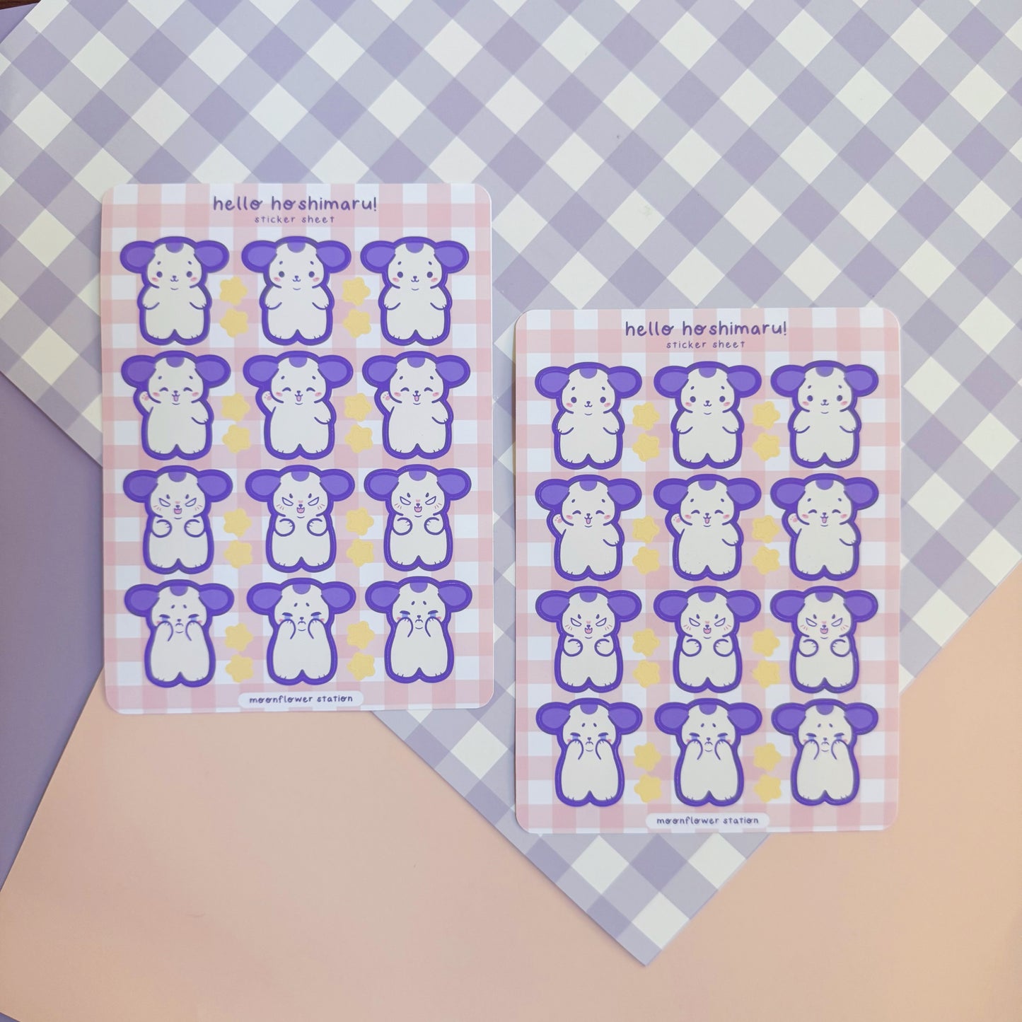 Hello Hoshimaru! Sticker Sheet