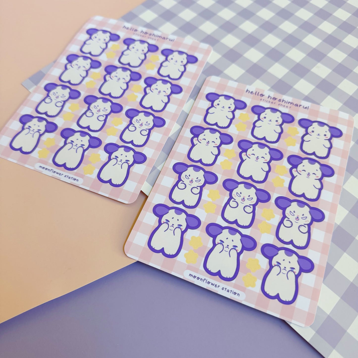 Hello Hoshimaru! Sticker Sheet