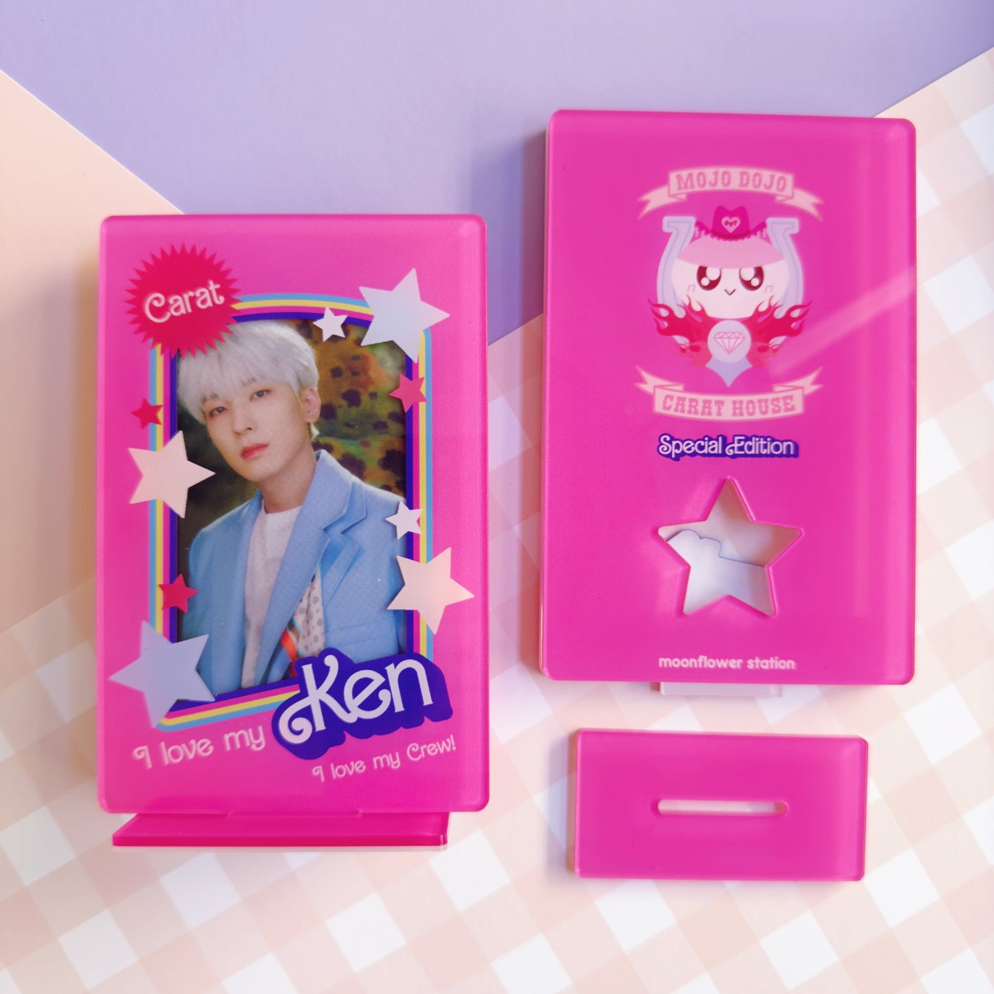 Mojo Dojo Carat House Acrylic Photocard Standee