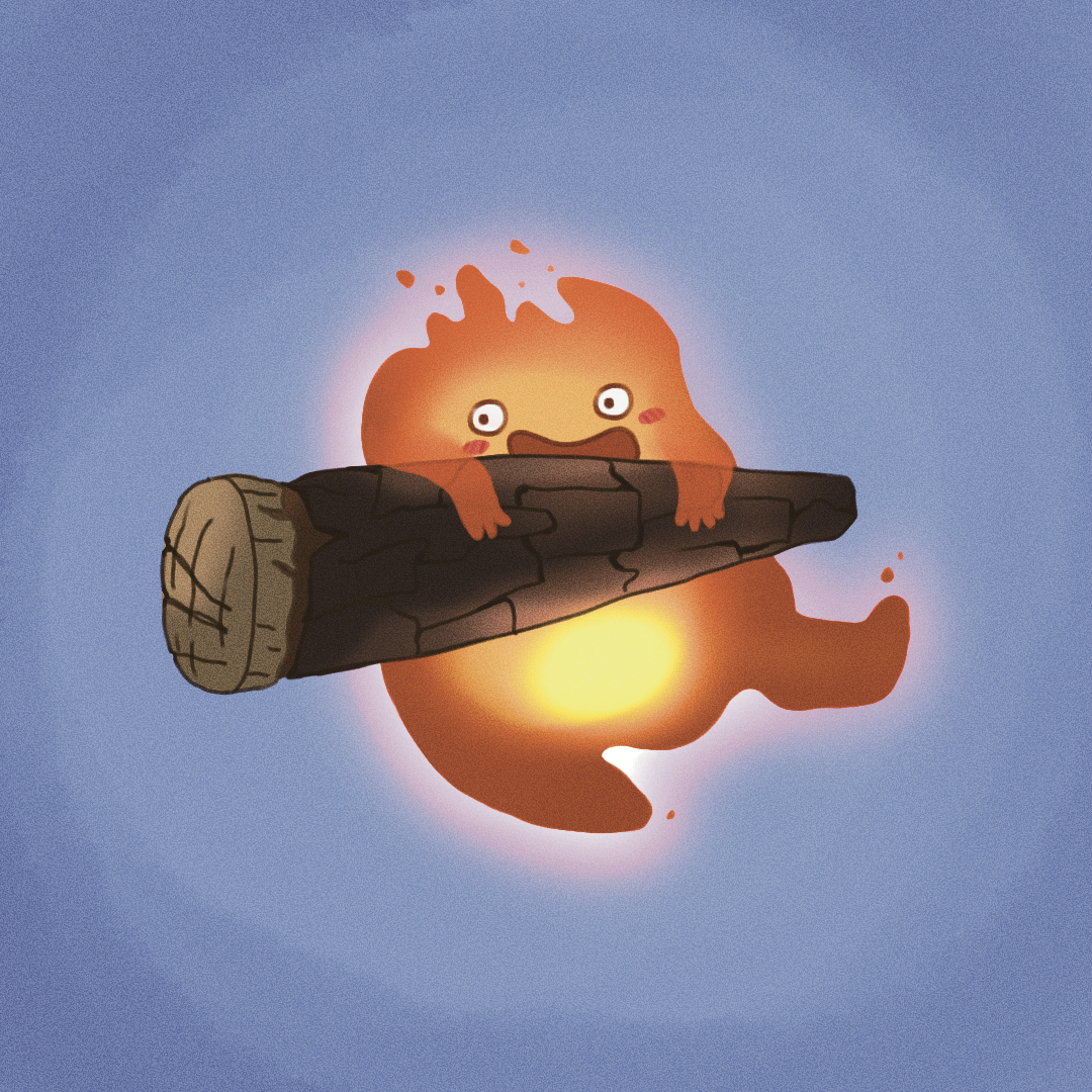 B1 Fire Demon Print