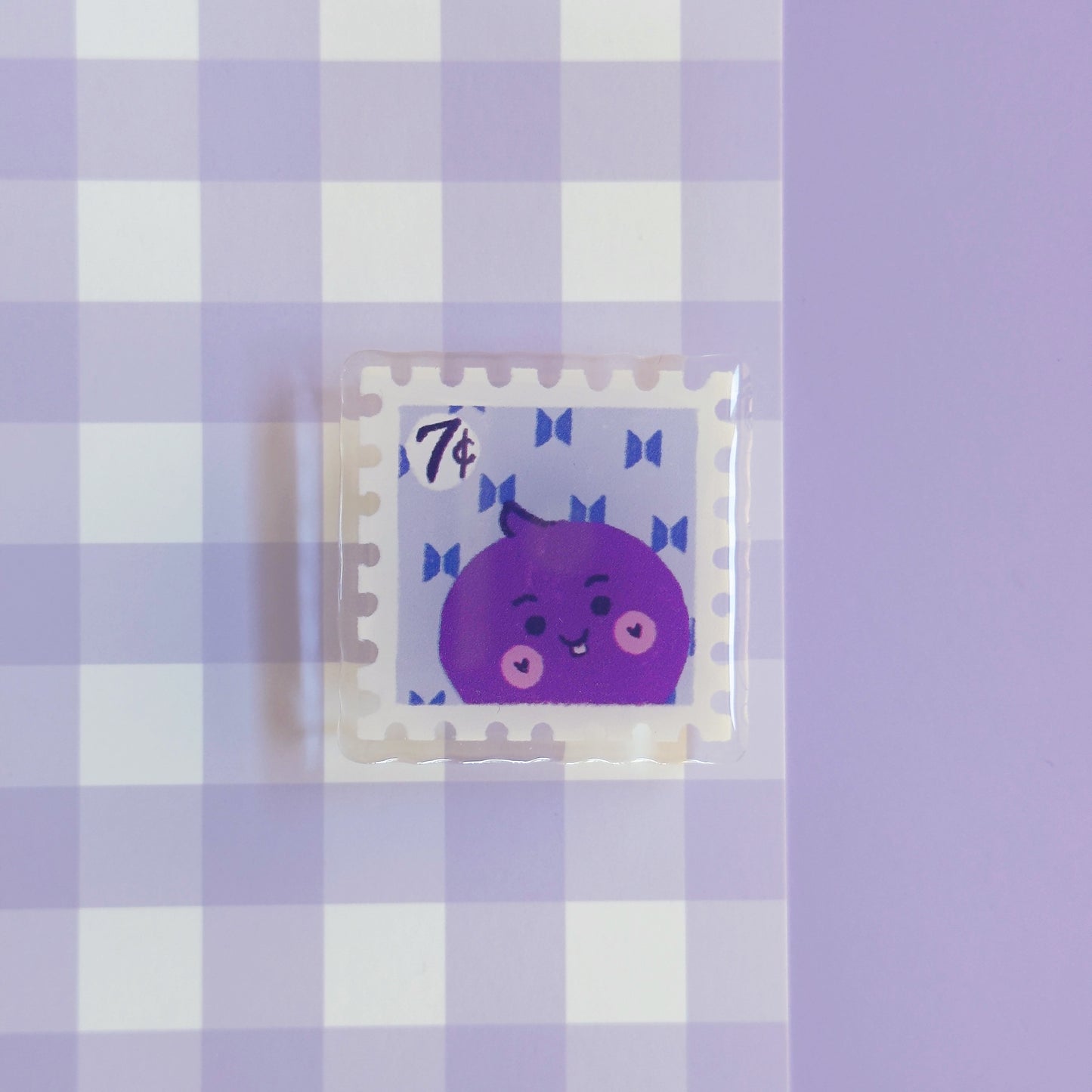 BT21 Borahae Postage Stamp Pin