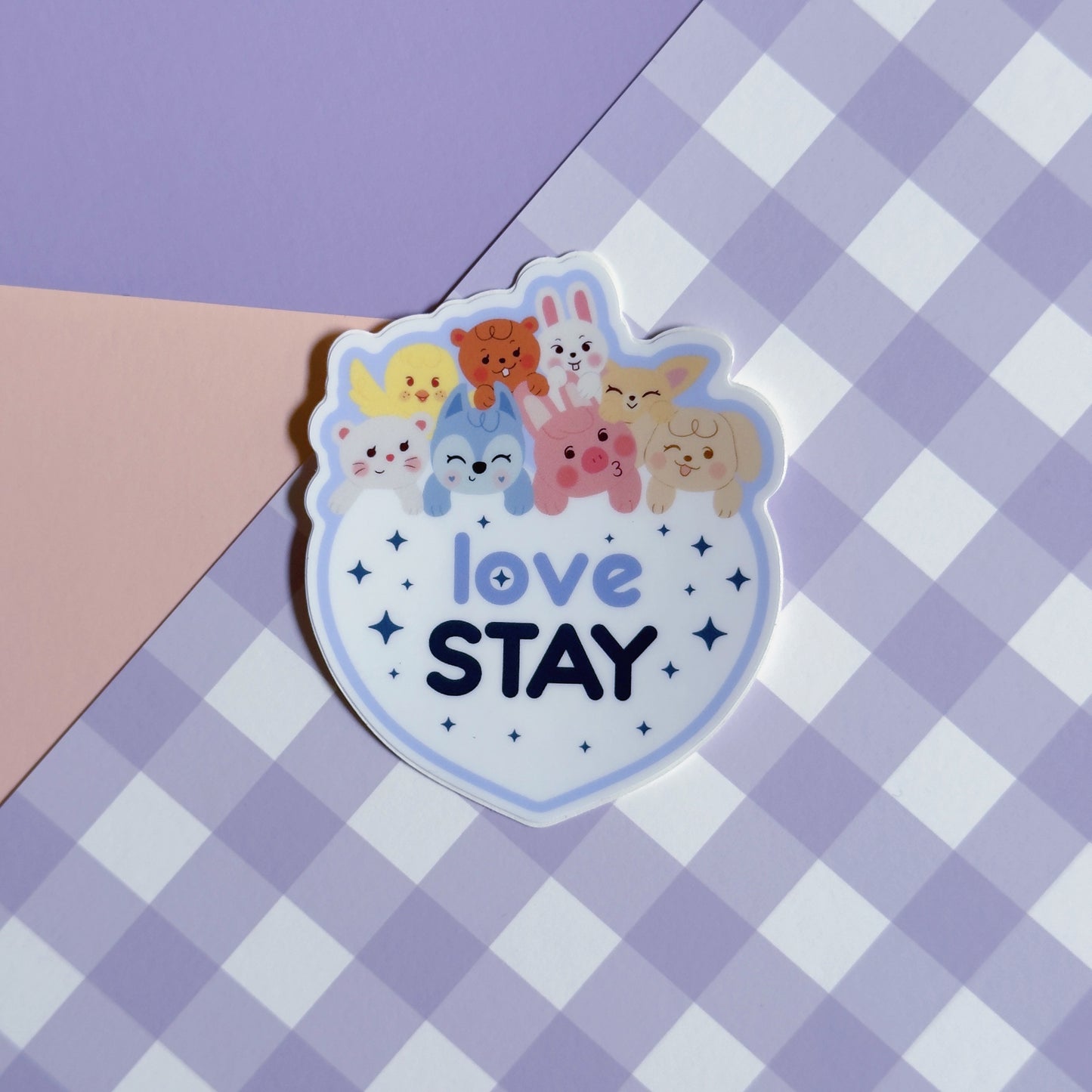 E5 Love Stay Sticker