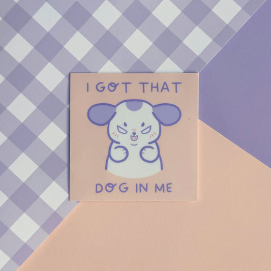 C1 That Dog Hoshimaru Sticker