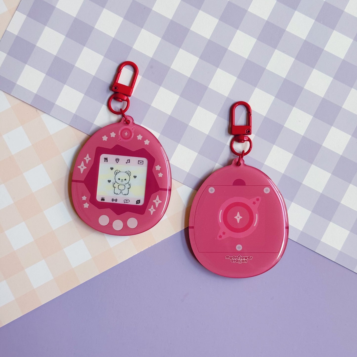 SKZOO Tamagotchi Lenticular Keychain