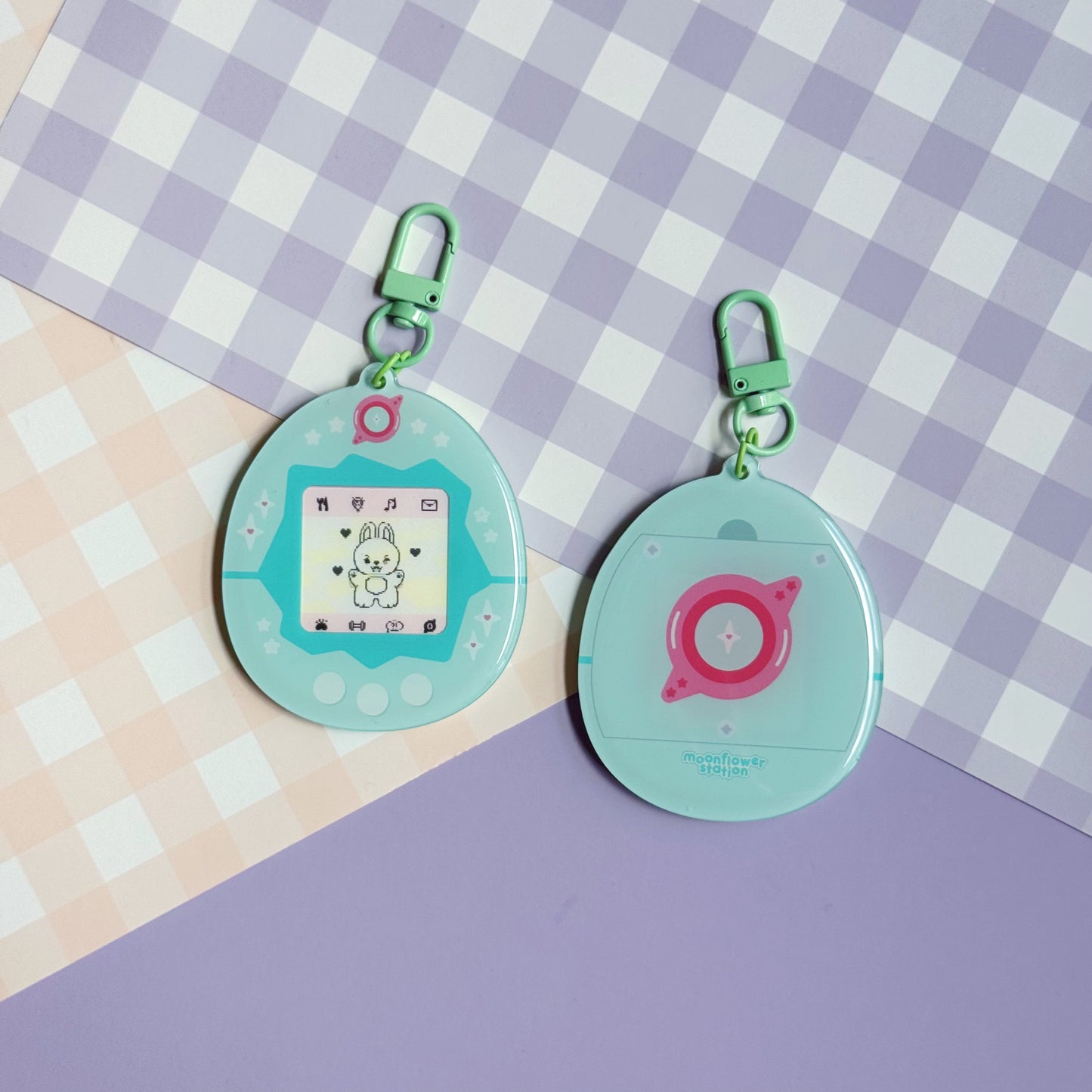 SKZOO Tamagotchi Lenticular Keychain