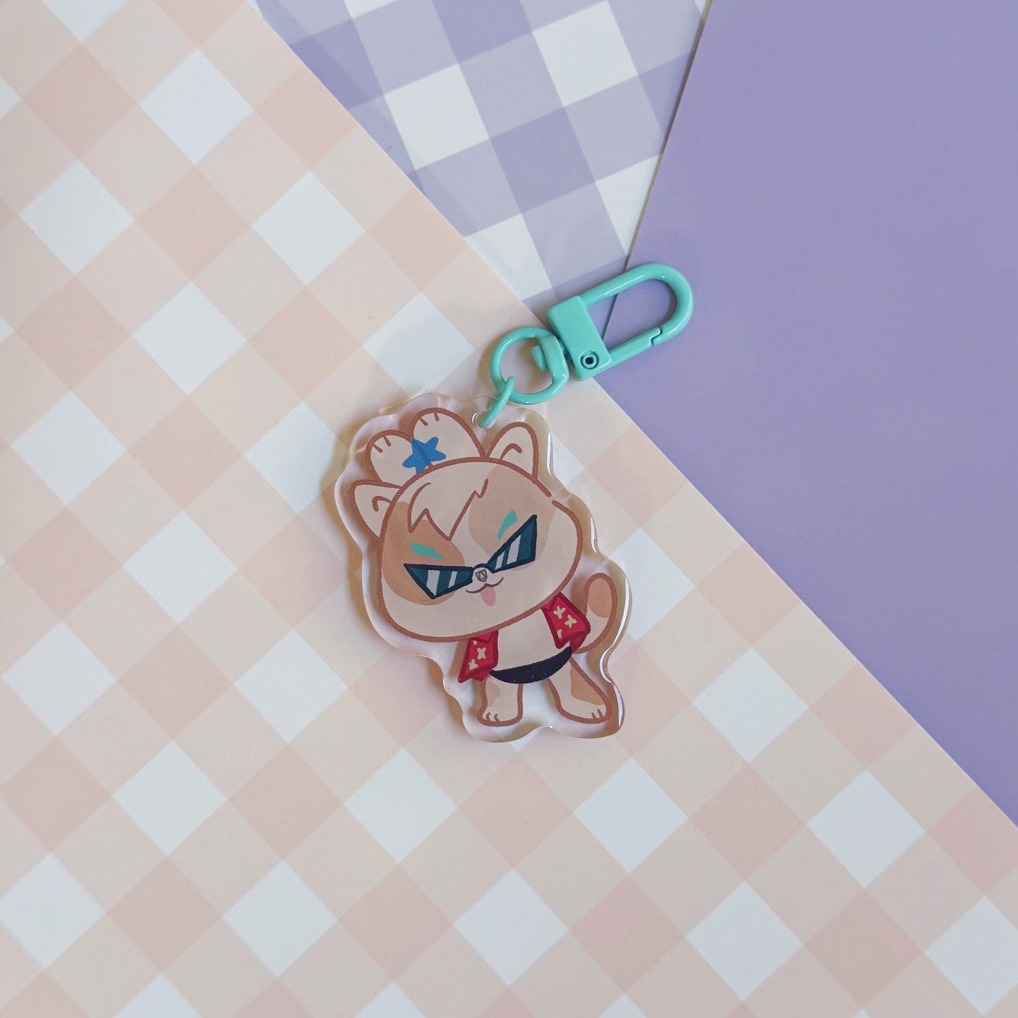 Nyan Piece Keychain