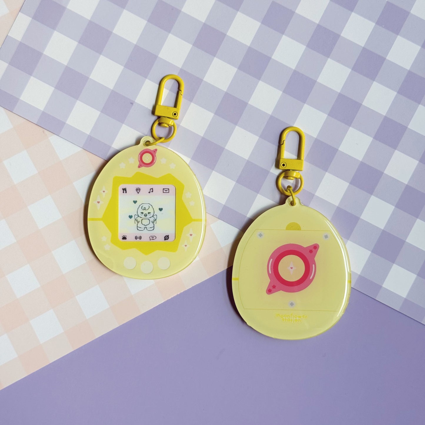 SKZOO Tamagotchi Lenticular Keychain