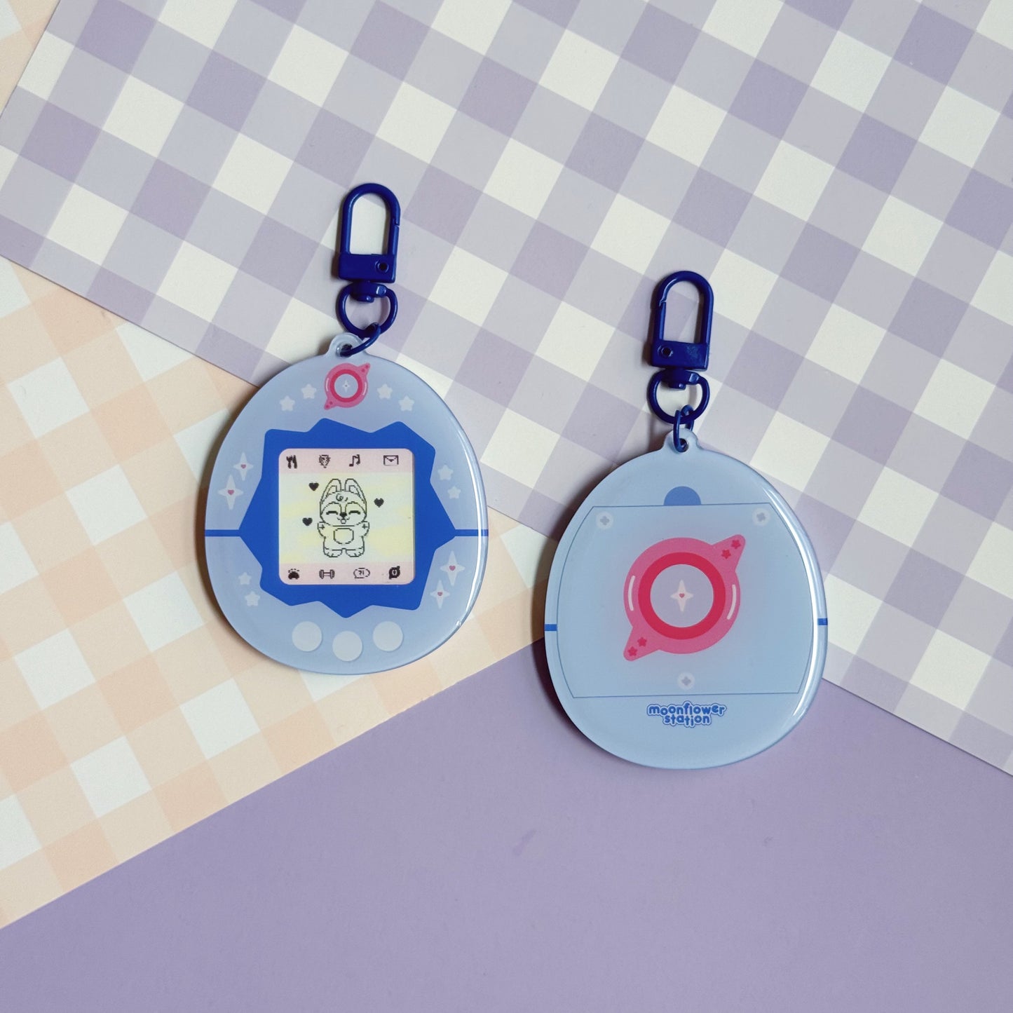 SKZOO Tamagotchi Lenticular Keychain