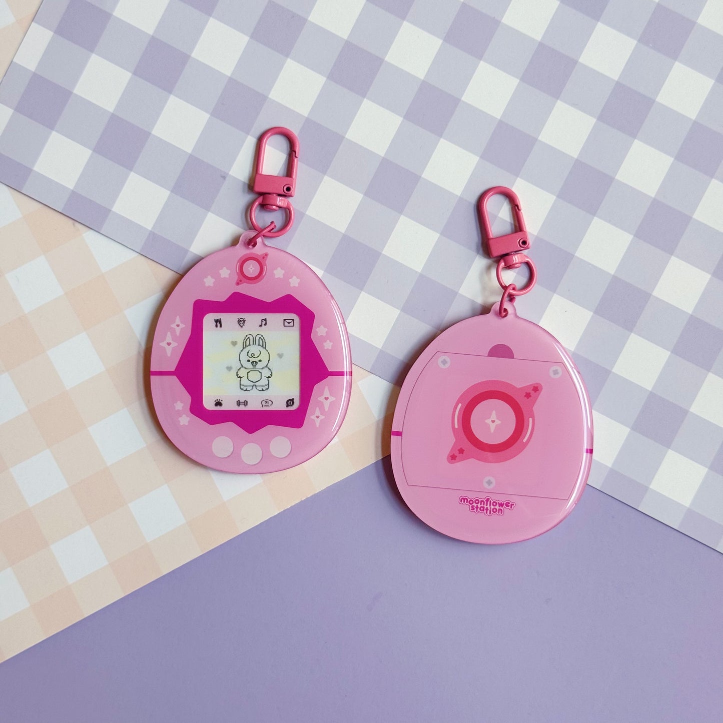 SKZOO Tamagotchi Lenticular Keychain