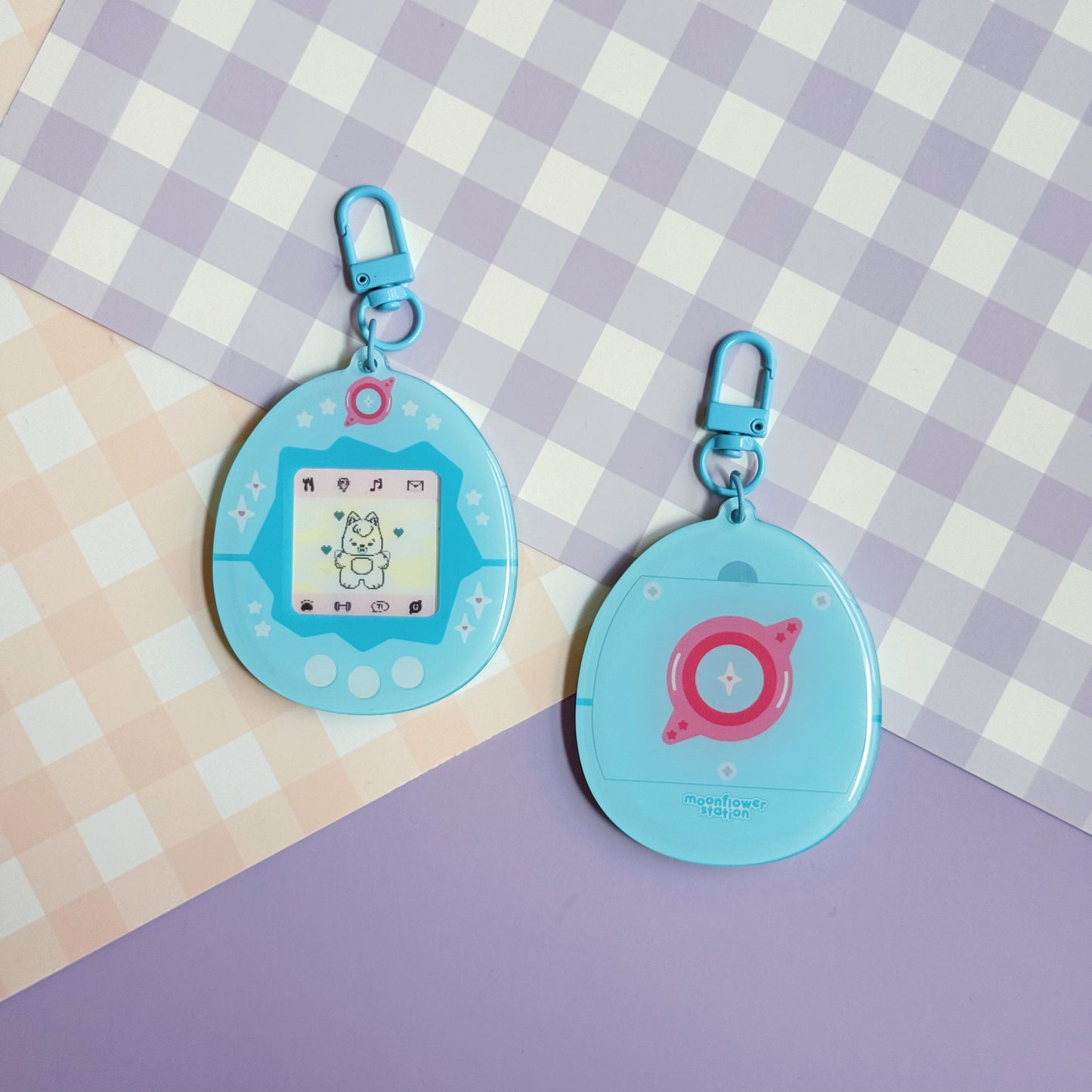 SKZOO Tamagotchi Lenticular Keychain