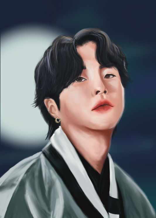 A1 Dalmajung Yoongi Print