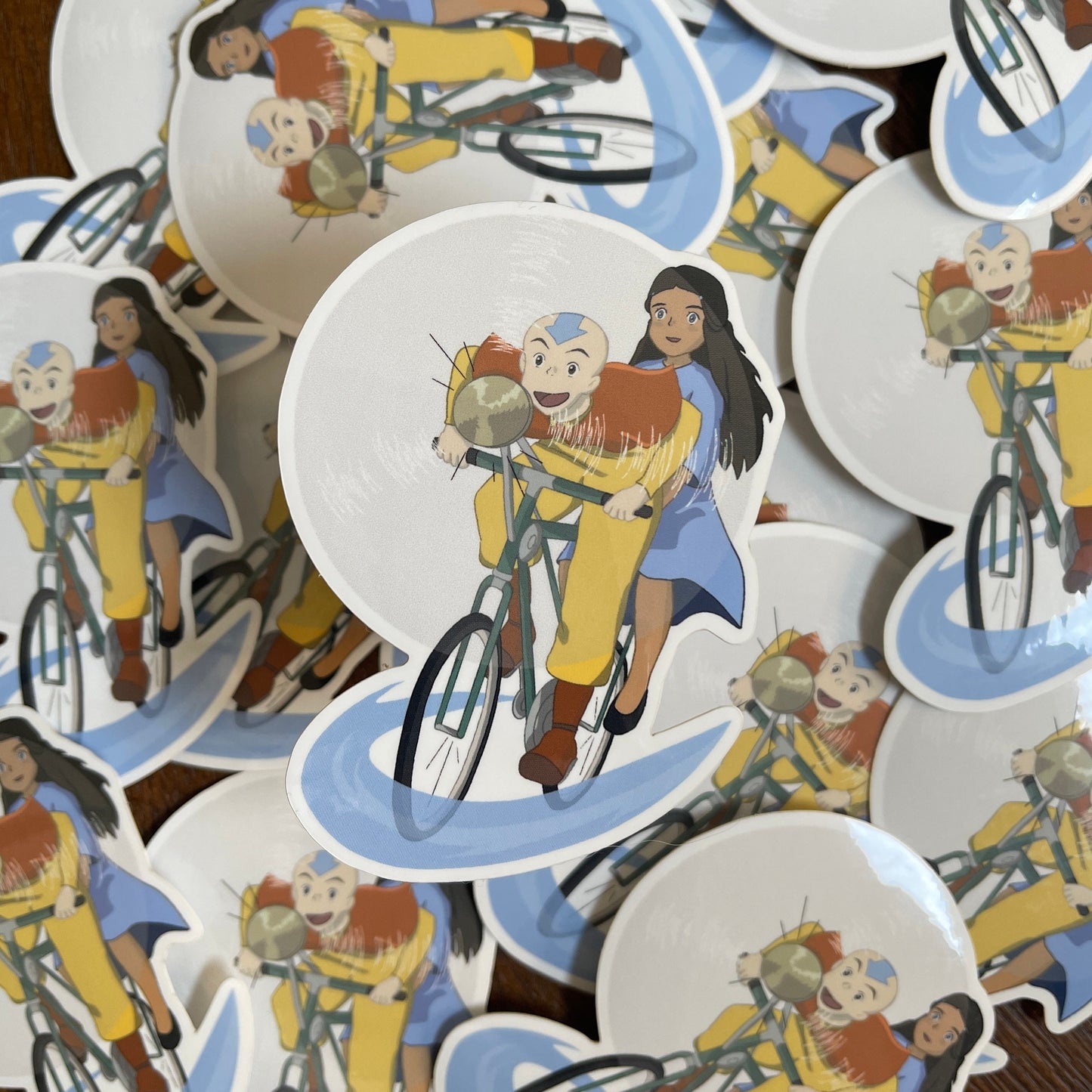 F2 Kataang Flying Bicycle Ride Sticker